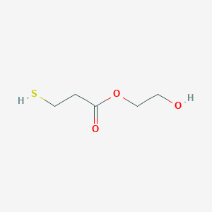 molecular formula C5H10O3S B1602463 2-Hydroxyethyl 3-mercaptopropionate CAS No. 52978-23-1