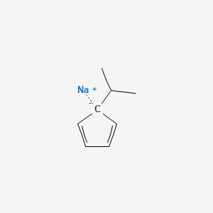 molecular formula C8H11Na B1602487 Natrium-Isopropylcyclopentadienid CAS No. 65090-77-9