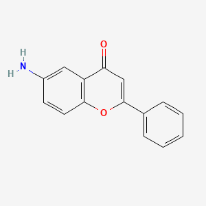 molecular formula C15H11NO2 B1602494 6-Aminoflavone CAS No. 4613-53-0
