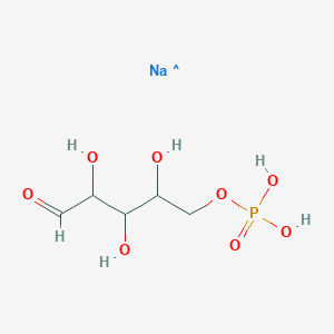 molecular formula C5H11NaO8P B1602502 D-阿拉伯糖-5-磷酸二钠盐 CAS No. 89927-09-3