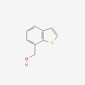 molecular formula C9H8OS B1602515 苯并[b]噻吩-7-甲醇 CAS No. 51830-53-6