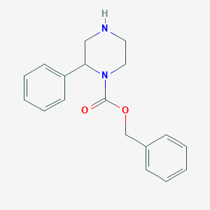 B1602520 Benzyl 2-phenylpiperazine-1-carboxylate CAS No. 912763-14-5