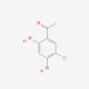 molecular formula C8H7ClO3 B1602529 1-(5-氯-2,4-二羟基苯基)乙酮 CAS No. 90110-32-0