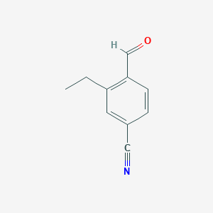 3-Ethyl-4-formylbenzonitrile