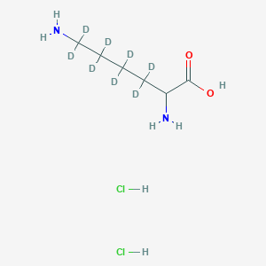 B1602555 DL-Lysine-3,3,4,4,5,5,6,6-d8 dihydrochloride CAS No. 284664-87-5