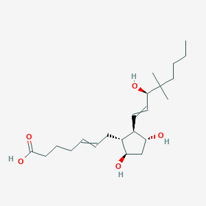 molecular formula C22H38O5 B160256 16,16-二甲基- PGF2β CAS No. 59769-89-0