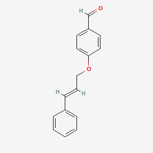 B1602583 (E)-4-(Cinnamyloxy)benzaldehyde CAS No. 79844-40-9