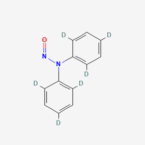 molecular formula C12H10N2O B1602614 N,N-bis(2,4,6-trideuteriophenyl)nitrous amide CAS No. 93951-95-2