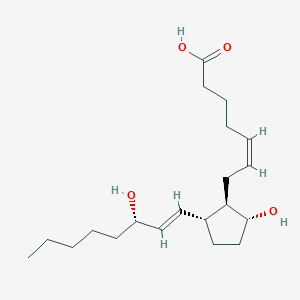 molecular formula C20H34O4 B160263 11-去氧前列腺素F2β CAS No. 37786-07-5
