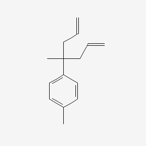 molecular formula C15H20 B1602654 1-Methyl-4-(4-methylhepta-1,6-dien-4-yl)benzene CAS No. 927833-56-5