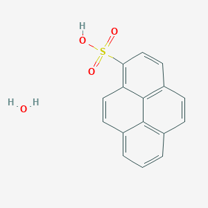molecular formula C16H12O4S B1602661 1-Pyrenesulfonic acid hydrate CAS No. 654055-00-2