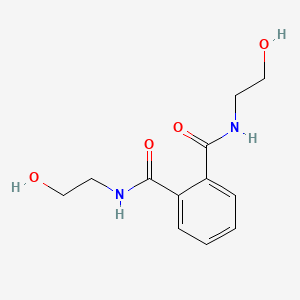 molecular formula C12H16N2O4 B1602737 N~1~,N~2~-二(2-羟乙基)苯-1,2-二甲酰胺 CAS No. 19532-97-9