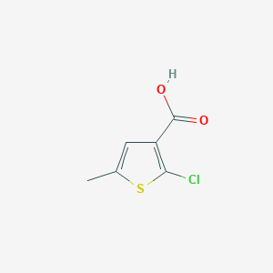 molecular formula C6H5ClO2S B1602779 2-Chloro-5-methylthiophene-3-carboxylic acid CAS No. 54494-61-0