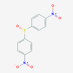 molecular formula C12H8N2O5S B160281 双(对硝基苯基)亚砜 CAS No. 1774-38-5