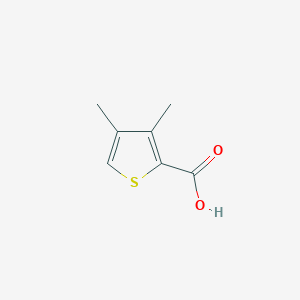 molecular formula C7H8O2S B1602820 3,4-二甲基噻吩-2-羧酸 CAS No. 89639-74-7