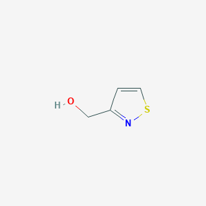 molecular formula C4H5NOS B1602821 Isothiazol-3-ylmethanol CAS No. 89033-17-0