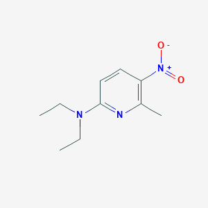 molecular formula C10H15N3O2 B1602836 N,N-Diethyl-6-methyl-5-nitro-2-pyridinamine CAS No. 28489-43-2