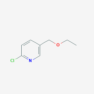 molecular formula C8H10ClNO B1602840 2-氯-5-(乙氧甲基)吡啶 CAS No. 871829-50-4