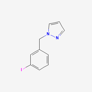 molecular formula C10H9IN2 B1602845 1-(3-Iodobenzyl)-1H-pyrazole CAS No. 884507-56-6