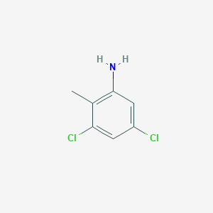 molecular formula C7H7Cl2N B1602856 3,5-Dichloro-2-methylaniline CAS No. 62077-28-5
