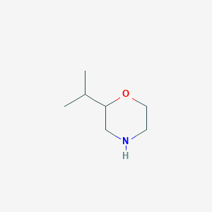 molecular formula C7H15NO B1602860 2-Isopropylmorpholine CAS No. 89855-02-7