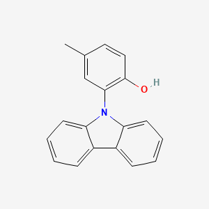 B1602871 2-(9H-Carbazol-9-yl)-4-methylphenol CAS No. 620987-78-2