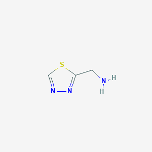 B1602879 (1,3,4-Thiadiazol-2-yl)methanamine CAS No. 389630-98-2