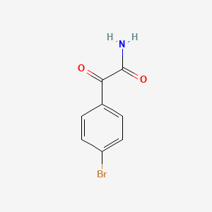 B1602891 2-(4-Bromophenyl)-2-oxoacetamide CAS No. 69374-79-4