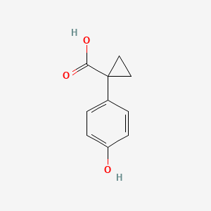 B1602894 1-(4-Hydroxyphenyl)cyclopropanecarboxylic acid CAS No. 869970-25-2