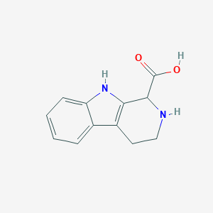 molecular formula C12H12N2O2 B016029 2,3,4,9-四氢-1H-吡啶并[3,4-b]吲哚-1-羧酸 CAS No. 6649-91-8