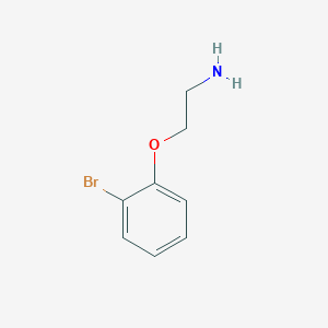 B1602901 2-(2-Bromo-phenoxy)-ethylamine CAS No. 26646-25-3