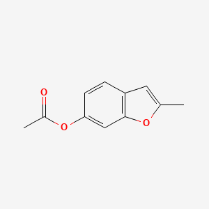 B1602934 2-Methyl-1-benzofuran-6-yl acetate CAS No. 92810-82-7