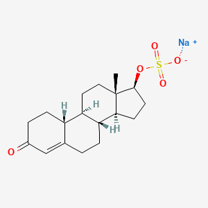 molecular formula C18H25NaO5S B1603023 Nandrolone sodium sulfate CAS No. 60672-82-4