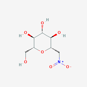 molecular formula C7H13NO7 B1603058 beta-D-glucopyranosyl nitromethane CAS No. 81846-60-8