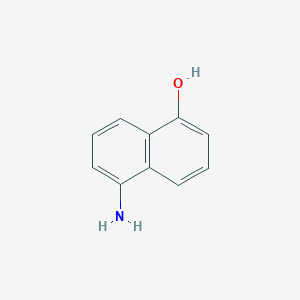 molecular formula C10H9NO B160307 5-氨基-1-萘酚 CAS No. 83-55-6