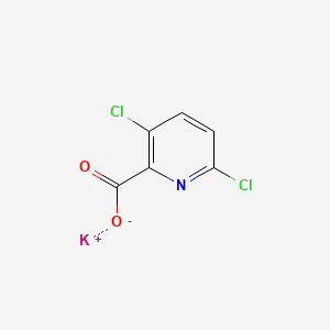 molecular formula C6H2Cl2KNO2 B1603082 Clopyralid-potassium CAS No. 58509-83-4