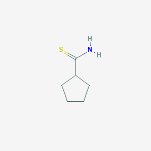 molecular formula C6H11NS B1603094 Cyclopentanecarbothioamide CAS No. 42202-73-3