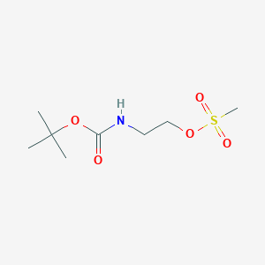 B1603108 2-((Tert-butoxycarbonyl)amino)ethyl methanesulfonate CAS No. 96628-67-0