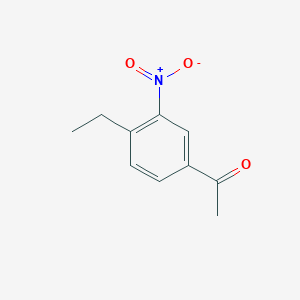 molecular formula C10H11NO3 B1603116 1-(4-Ethyl-3-nitrophenyl)ethanone CAS No. 103203-47-0