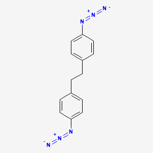 molecular formula C14H12N6 B1603121 4,4'-二叠氮二苯基乙烷 CAS No. 72695-23-9