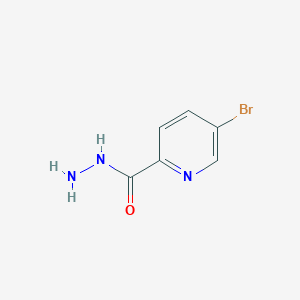 molecular formula C6H6BrN3O B1603131 5-Bromopyridine-2-carbohydrazide CAS No. 848952-82-9