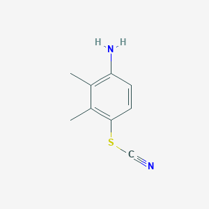 molecular formula C9H10N2S B1603133 2,3-Dimethyl-4-thiocyanatoaniline CAS No. 23530-64-5