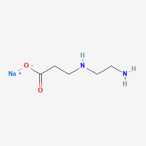 B1603142 Sodium N-(2-aminoethyl)-beta-alaninate CAS No. 84434-12-8