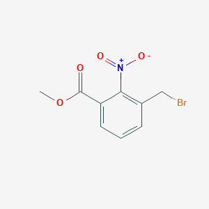 molecular formula C9H8BrNO4 B1603158 3-(溴甲基)-2-硝基苯甲酸甲酯 CAS No. 132874-06-7