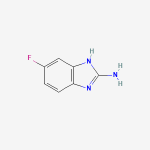 molecular formula C7H6FN3 B1603168 6-氟-1H-苯并咪唑-2-胺 CAS No. 30486-73-8