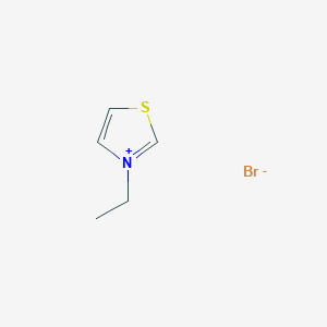 molecular formula C5H8BrNS B1603174 3-乙基-1,3-噻唑-3-溴化物 CAS No. 63423-96-1