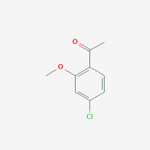 molecular formula C9H9ClO2 B1603187 1-(4-氯-2-甲氧基苯基)乙酮 CAS No. 60207-19-4