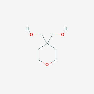 molecular formula C7H14O3 B1603194 [4-(Hydroxymethyl)oxan-4-yl]methanol CAS No. 89975-77-9