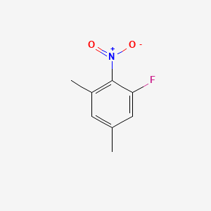 molecular formula C8H8FNO2 B1603198 1-Fluoro-3,5-dimethyl-2-nitrobenzene CAS No. 315-13-9