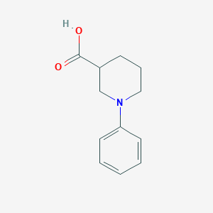 molecular formula C12H15NO2 B1603214 1-苯基哌啶-3-羧酸 CAS No. 330985-20-1